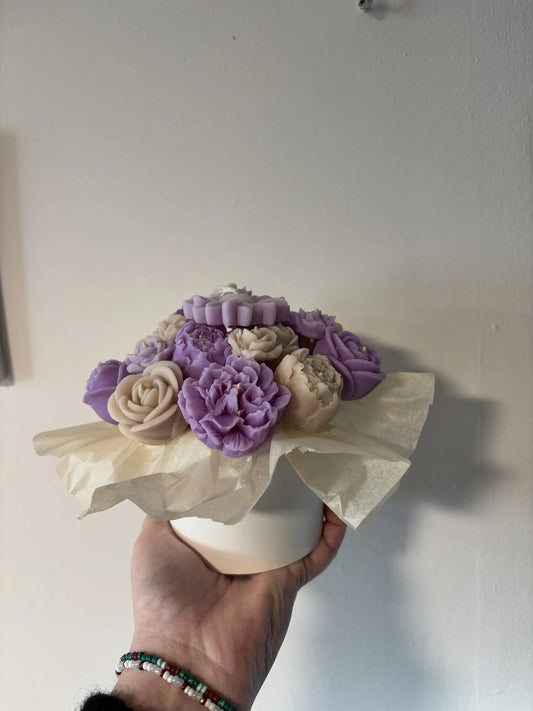 Bouquet bonbon violette